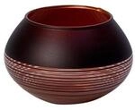 Kerzenhalter VILLEROY & BOCH "Teelichthalter Manufacture Swirl &oslash; 10,8 cm