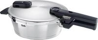 Schnellkochtopf FISSLER "Vitaquick Premium", silber (silberfarben), B:25cm H:12cm
