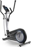 Crosstrainer HORIZON FITNESS "Milos 3.0", schwarz (schwarz, blau), Crosstrainer,