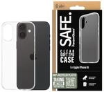 SAFE BY PANZERGLASS Handyh&uuml;lle "Soft TPU Case f&uuml;r Apple iPhone 16", transparent,