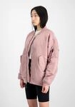 Bomberjacke ALPHA INDUSTRIES "MA-1 Core W", Damen, Gr. XS/S, rosa (silber pink),