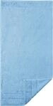 Badetuch EGERIA "Prestige", blau (mittelblau), B:75cm L:160cm, Walkfrottee,