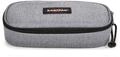 Schreibger&auml;teetui EASTPAK "OVAL SINGLE", Kinder, grau (sunday grau), Polyester,