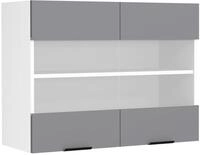 H&auml;ngeschrank VCM "K&uuml;chenschrank B. 80 cm H&auml;ngeschrank K&uuml;che Fasola", schwarz