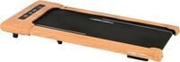 Laufband CHRISTOPEIT SPORT "Walking Pad 4.2 Holzoptik", braun (holzfarben, schwarz),