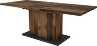 Esstisch BYLIVING "Athen", braun (old wood), H:75cm T:90cm, Tische, Esstisch, mit