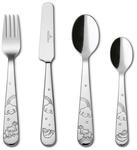 Kinderbesteck VILLEROY & BOCH "Kinderbesteck Walk like an Elephant 4er Set silber",