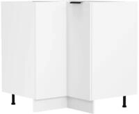 Unterschrank VCM "Eckschrank K&uuml;chenschrank Unterschrank K&uuml;che Fasola", wei&szlig;,