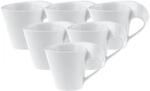Espressotasse VILLEROY & BOCH "Espressotassen NewWave Caff&egrave; 80 ml 6er Set wei&szlig;",