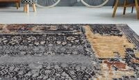 Teppich ARTE ESPINA "Blaze 500", bunt (multi, blau), B:115cm H:8mm L:170cm,