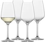 Wei&szlig;weinglas SCHOTT-ZWIESEL "Wei&szlig;weingl&auml;ser Tulip 356 ml 4er Set transparent",