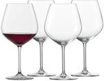 Rotweinglas SCHOTT-ZWIESEL "Burgundergl&auml;ser Fort&eacute; 732 ml 4er Set transparent", bunt