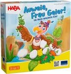 Spiel HABA "Auweia, Frau Geier Im Nest wackeln Eier", bunt, Spiele, Kinder, Holz,