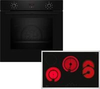 NEFF Backofen-Set "BX38B0", Energieeffizienz: A+, schwarz, Herdsets, CircoTherm zum