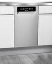 BAUKNECHT Unterbaugeschirrsp&uuml;ler "BK4UC11BS7A0X", Energieeffizienz: C, silber