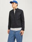 Bikerjacke JACK & JONES "JJEDYLAN mit wasserabweisender Funktion", Herren, Gr....