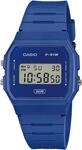 Chronograph, blau (blau, blau, grau), CASIO TIMELESS COLLECTION, Armbanduhren, Damen,