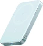 ANKER Powerbank "MagGo Powerbank (10.000mAh, Slim)", gr&uuml;n, 10.000mAh, Akkumulatoren,