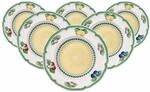 Suppenteller VILLEROY & BOCH "Suppenteller French Garden Fleurence &oslash; 22,8 cm 6er Set