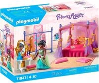 Konstruktions-Spielset PLAYMOBIL "Prinzessinnen-Schlafzimmer mit Ankleide (71847),