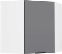 H&auml;ngeschrank VCM "Eckschrank K&uuml;chenschrank H&auml;ngeschrank K&uuml;che Fasola", schwarz