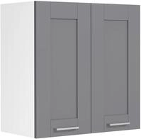 H&auml;ngeschrank VCM "K&uuml;chenschrank B. 60 cm H&auml;ngeschrank K&uuml;che Colura", schwarz