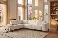 Ecksofa HOME AFFAIRE "LORCAN mit Metallf&uuml;&szlig;en, Breite 275 cm, weiches Sitzgef&uuml;hl",