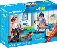Konstruktions-Spielset PLAYMOBIL "Fitnesstraining (71806), Playmobil My Life",...
