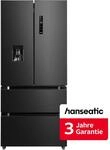 HANSEATIC French Door "HFD18983CWD", Energieeffizienz: C, silber (schwarzes