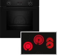 NEFF Backofen-Set "BX48PB0", Energieeffizienz: A+, schwarz, Herdsets, CircoTherm auf