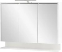 Spiegelschrank WELLTIME "List, Spiegelschrank, Made in Germany, B: 93,5 cm", wei&szlig;