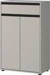 Badkommode GERMANIA "Lemont", grau (steingrau), B:63cm H:98cm T:34cm, Holzwerkstoff,