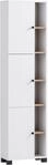 Hochschrank WELLTIME "Lugo, Hochschrank, Made in Germany, B: 45 cm", wei&szlig;