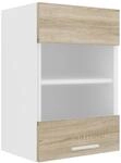H&auml;ngeschrank VCM "K&uuml;chenschrank B. 40 cm H&auml;ngeschrank K&uuml;che Esilo", braun (wei&szlig;,
