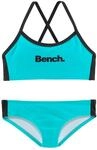 Bustier-Bikini BENCH., Jungen, Gr. 122/128, N-Gr, blau (t&uuml;rkis, schwarz),...