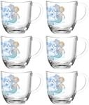 Tasse LEONARDO "Meer BAMBINI AVVENTURA", bunt (mehrfarbig), H:9cm &Oslash;:8,4cm, Glas,