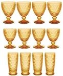 Gl&auml;ser-Set VILLEROY & BOCH "Wein- & Longdrinkgl&auml;ser Boston Coloured 12er Set", gelb