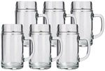 Bierkrug ST&Ouml;LZLE "Bierkr&uuml;ge STYRIA 500 ml 6er Set transparent", bunt (transparent),
