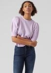 Rundhalspullover VERO MODA "VMDOFFY 2/4 O-NECK PULLOVER GA NOOS", Damen, Gr. S,...