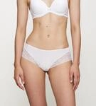 Hipster TRIUMPH "Amourette Spotlight X", Damen, Gr. 46, Microtouch, wei&szlig;,