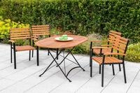 Garten-Essgruppe MERXX "Schlo&szlig;garten", braun, B:59,5cm H:87cm T:56cm,