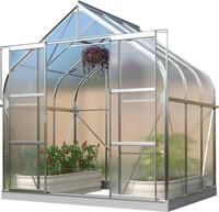 Gew&auml;chshaus VITAVIA "Dione 5000", silber (silberfarben), B:263,5cm H:254,5cm