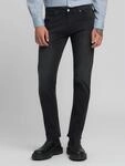 Straight-Jeans REPLAY "GROVER", Herren, Gr. 30, L&auml;nge 32, grau (dunkelgrau),