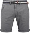 Chinoshorts INDICODE "Chinoshorts IDMews", Herren, Gr. S, N-Gr, grau, Obermaterial: