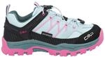 Wanderschuh CMP "KIDS RIGEL LOW WP TREKKING SHOES", Jungen, Gr. 30, pink (opale,