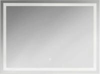 LED-Lichtspiegel JOKEY "FrameLight III", silber (silberfarben), B:80cm H:60cm T:3cm,