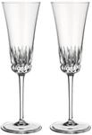 Sektglas VILLEROY & BOCH "Sektgl&auml;ser Grand Royal 120 ml 2er Set transparent", bunt