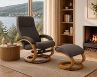 Relaxsessel OTTO HOME "mit Hocker PARIS Webstoff - OTTO. Verl&auml;ssliche Qualit&auml;t.",