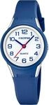 Quarzuhr CALYPSO WATCHES "Sweet Time", blau, Armbanduhren, Jungen, Quarzuhr,
