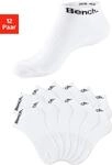 Sportsocken BENCH. "Damen Herren Tennis Kurzsocken Quartersocken", Damen, Gr. 35-38,